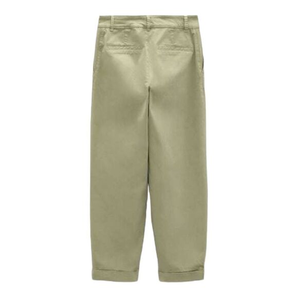 ZARA | Light Khaki | CHINO FIT PANTS - Picture 3 of 9